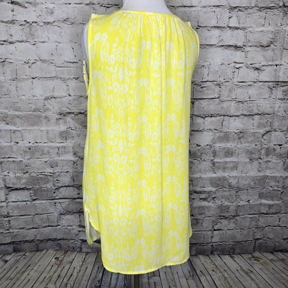 Anthropologie One September Yellow Boho Tassel Top - Picture 7 of 12